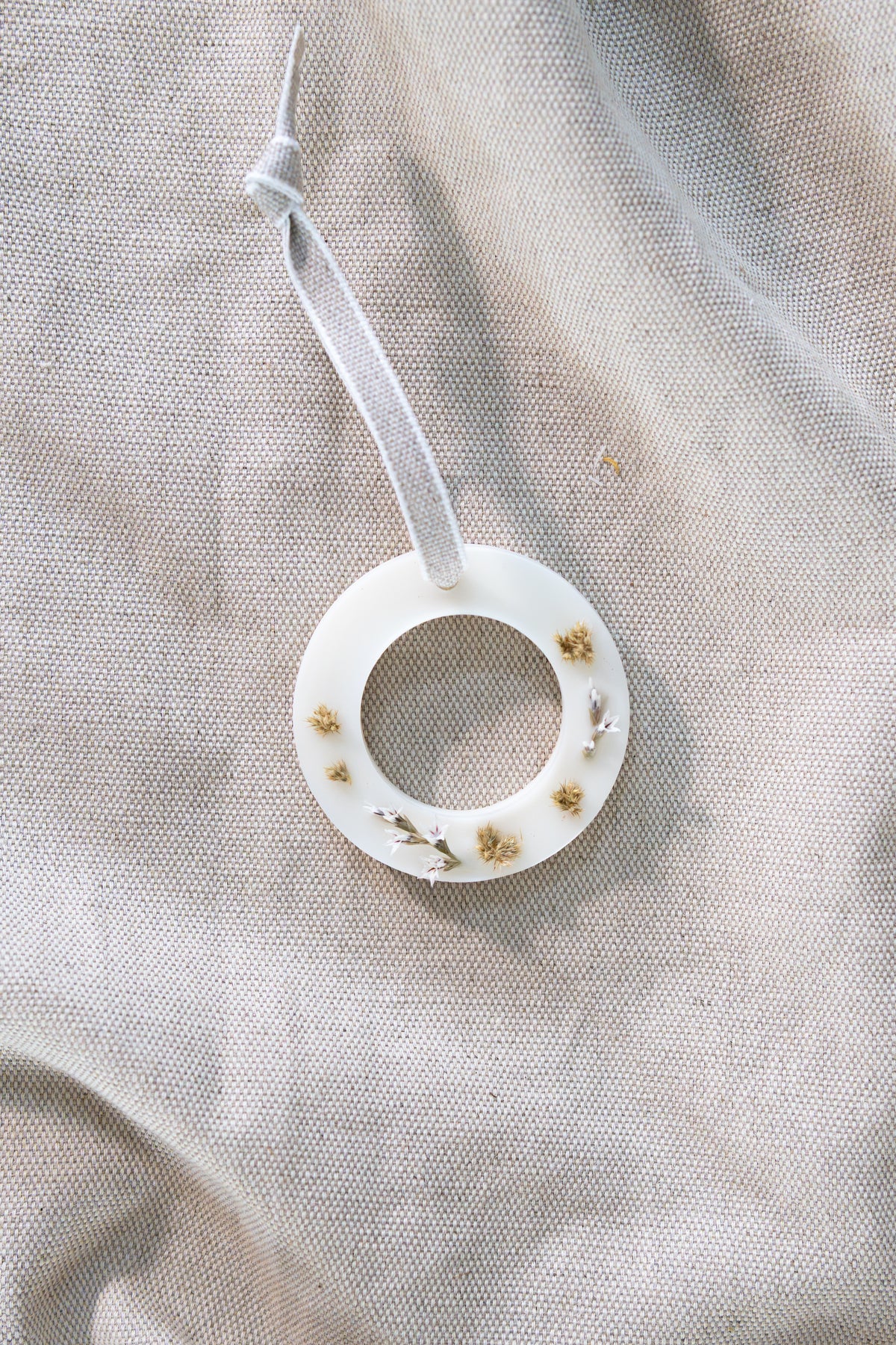 Suspension fleurie - Fleur de coton